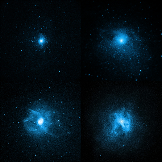 galaxias elípticas con gas frío
