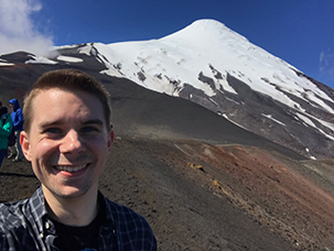 image of Ryan W. Pfeifle in front of a mountain