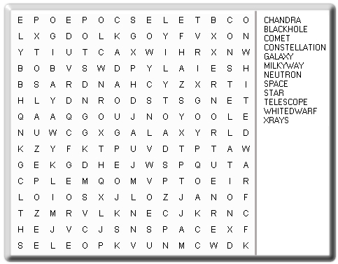 Level 1 word search