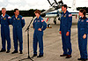 STS-93 Crew Arrives
