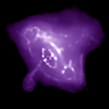 Chandra X-ray Image of Crab Nebula, Adaptively Smoothed 