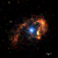Eta Carinae X-ray w/ Scale