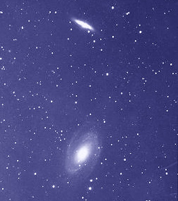 M81 & M82 optical image
