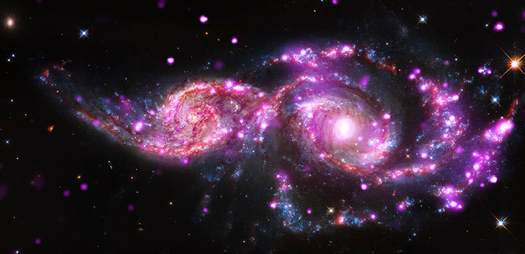 NGC 2207 and IC 2163