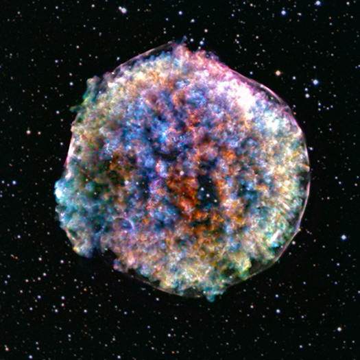 Image of Tycho's Supernova Remnant