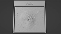 Image of a 3D Vela Pulsar