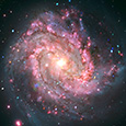 Composite image of M83
