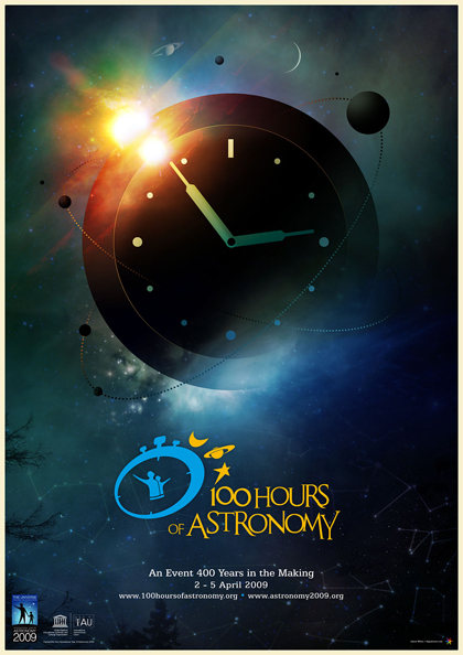 Poster 100 Hours of Astronomy